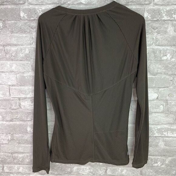 Athleta Pump It Up Reflective Stripe Long Sleeve Running Top - Picture 5 of 5